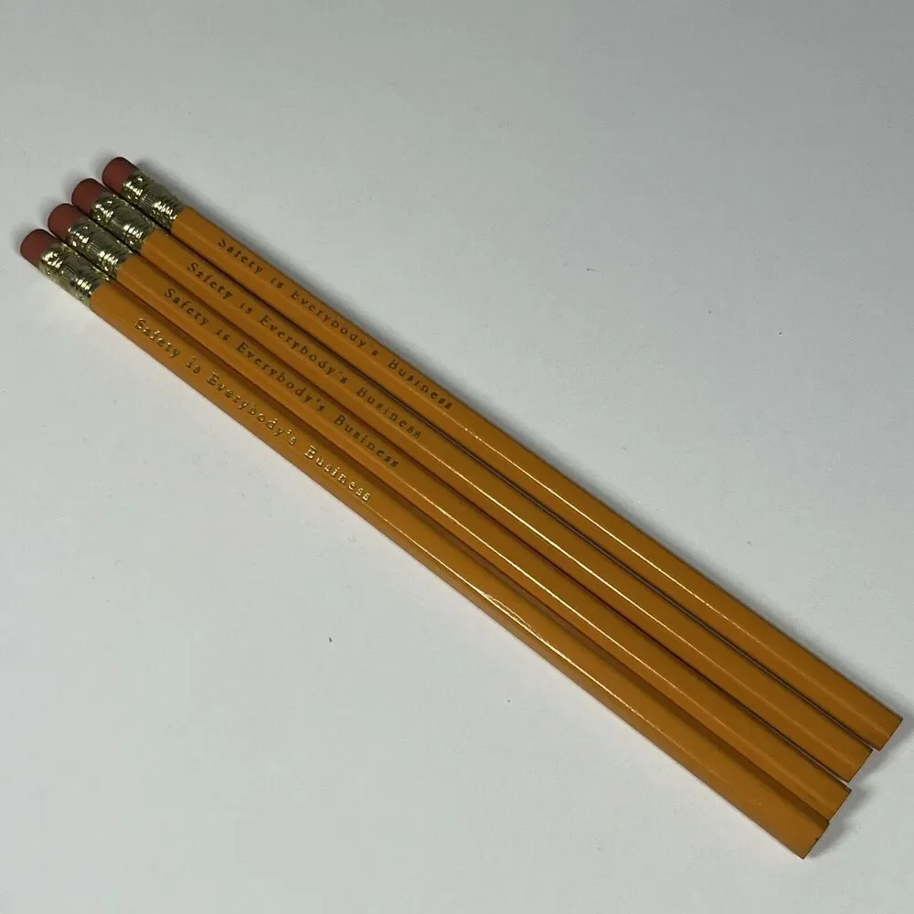 Vintage FORD MOTOR CO “Safety Is Everybody’s Business” Wood Pencils No 2